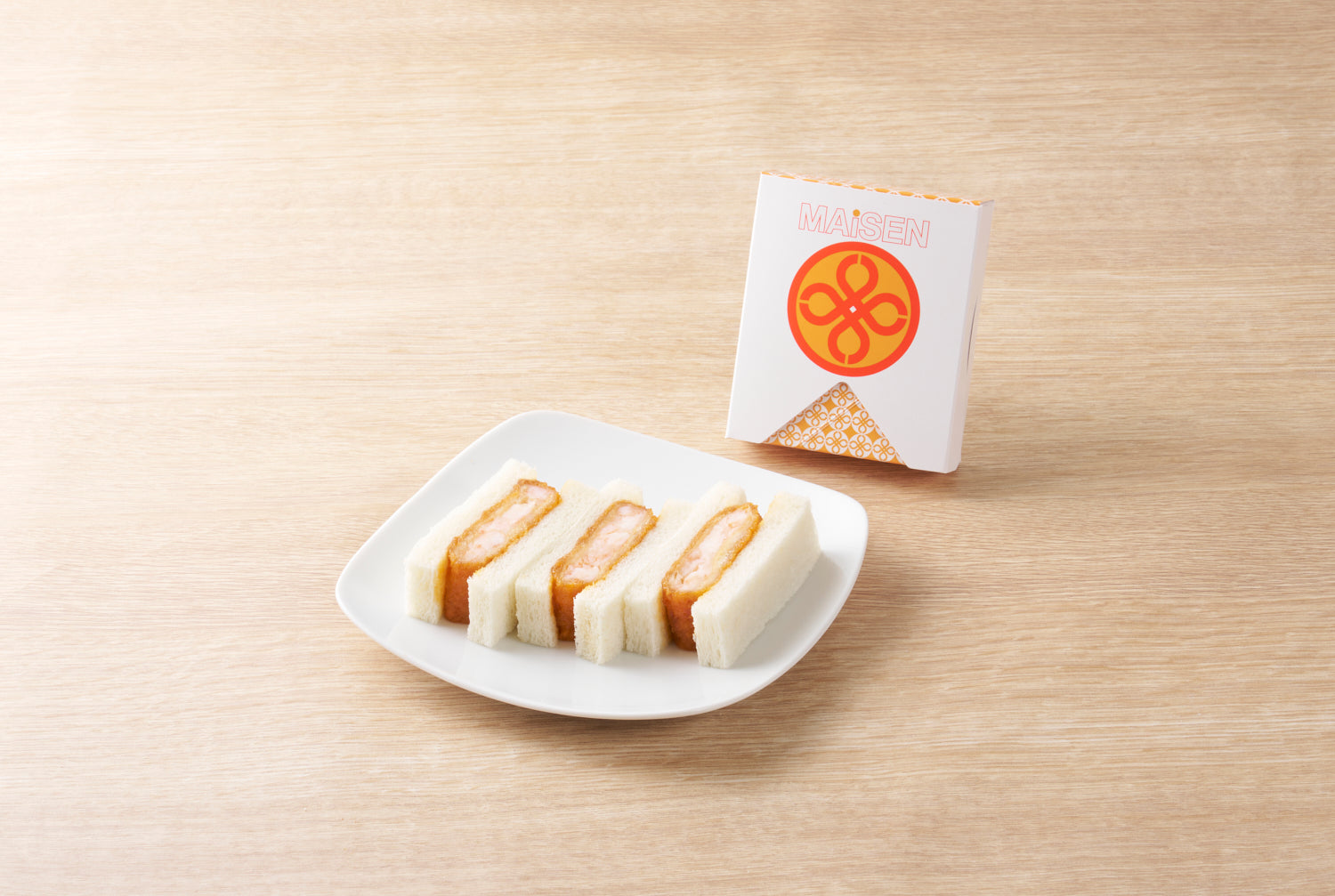 エビかつサンド(3切)