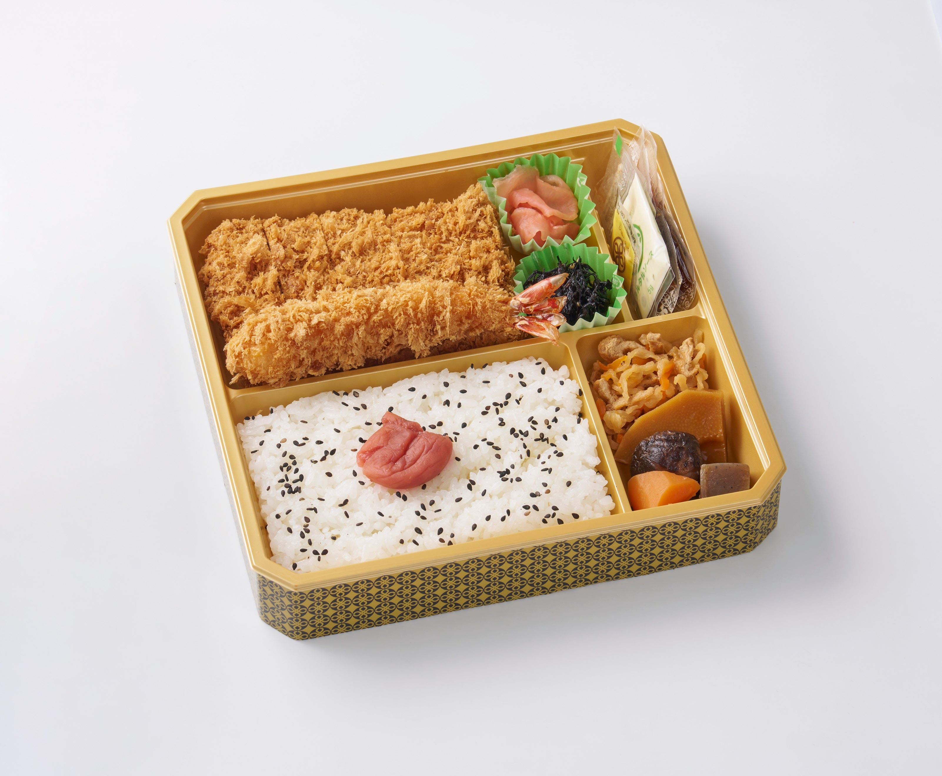 やわらかヒレかつ＆エビフライ弁当